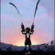 Illustration for article titled Beautiful superhero silhouettes show comic book characters at recess